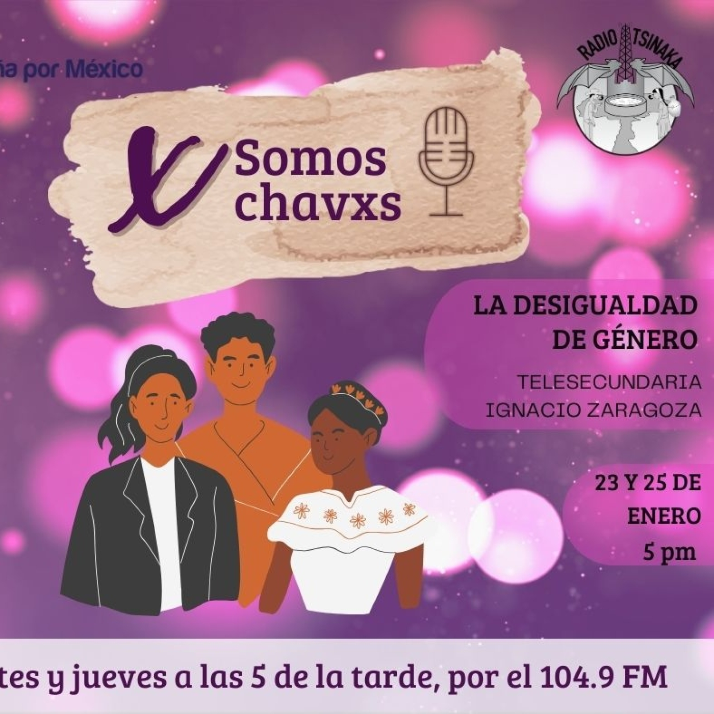 Radio Tsinaka La desigualdad de género y la importancia de la educación vial