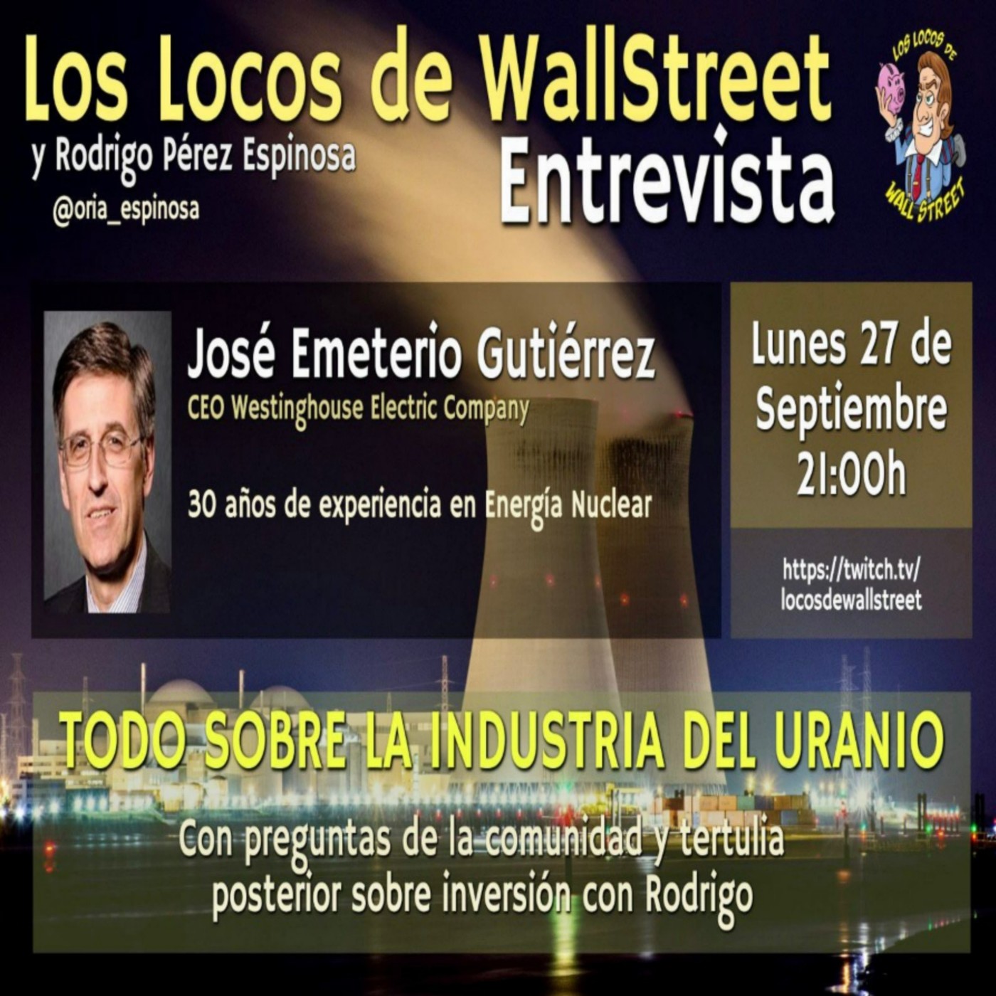 Todo sobre el Uranio. Entrevistamos a José E.Gutierrez