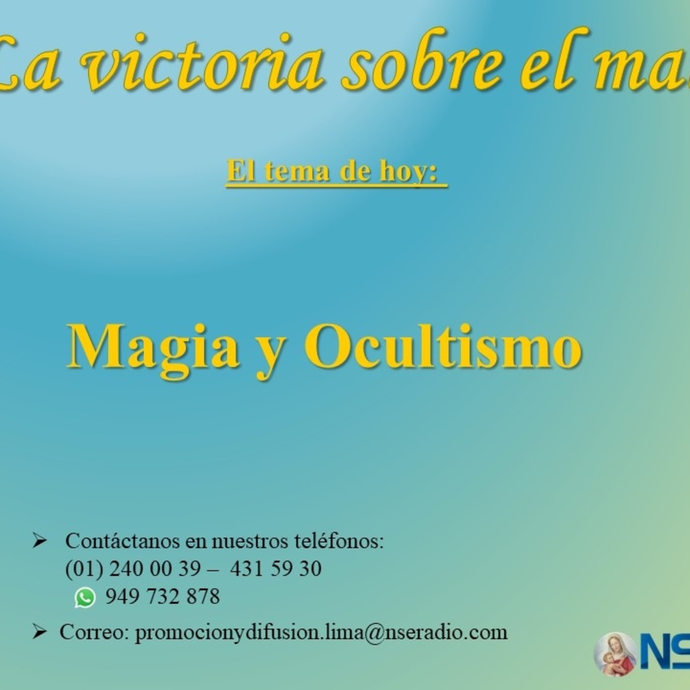 LA VICTORIA SOBRE EL MAL