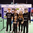Campionato de España, O Club Bádminton A Estrada acada 4 metais. 10-05-2018