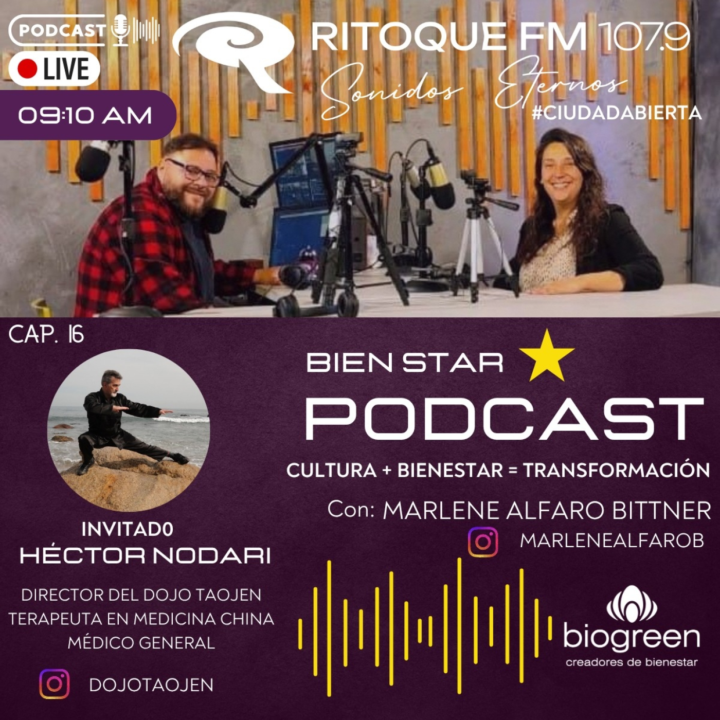 BIEN STAR 16 MODERNIDAD Y MEDICINA INTEGRATIVA: UNA CONVERSACIÓN NECESARIA EN RITOQUE FM episode artwork