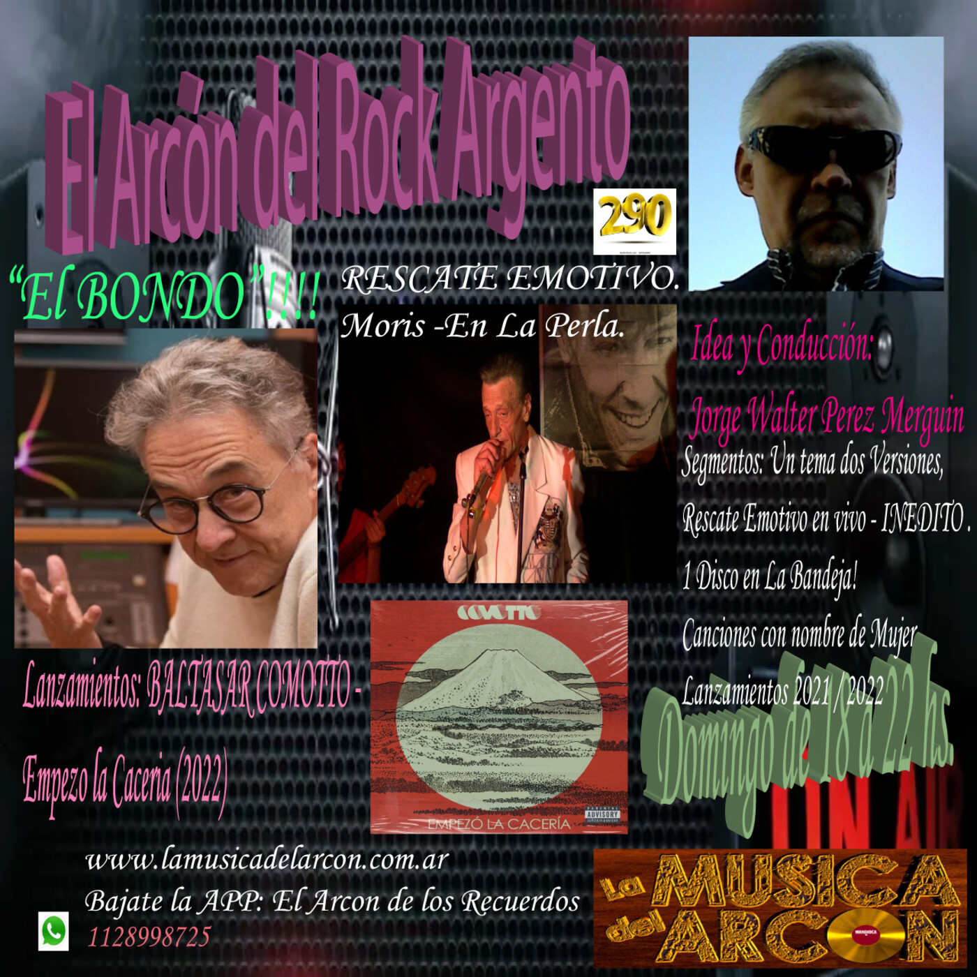 El Arcon del Rock Argento - Emision nº 290 - Homenaje Billy Bond - 29-05-2022 episode artwork