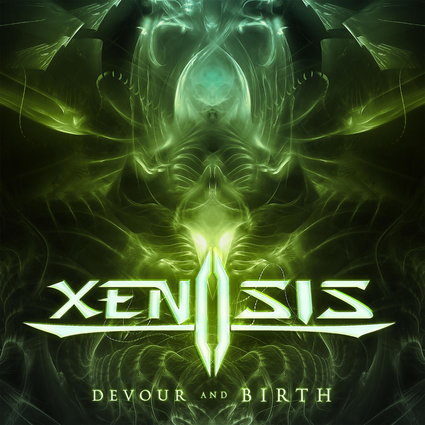 Xenosis - 2018 - Devour and Birth — In Metal We Trust (albums) cover