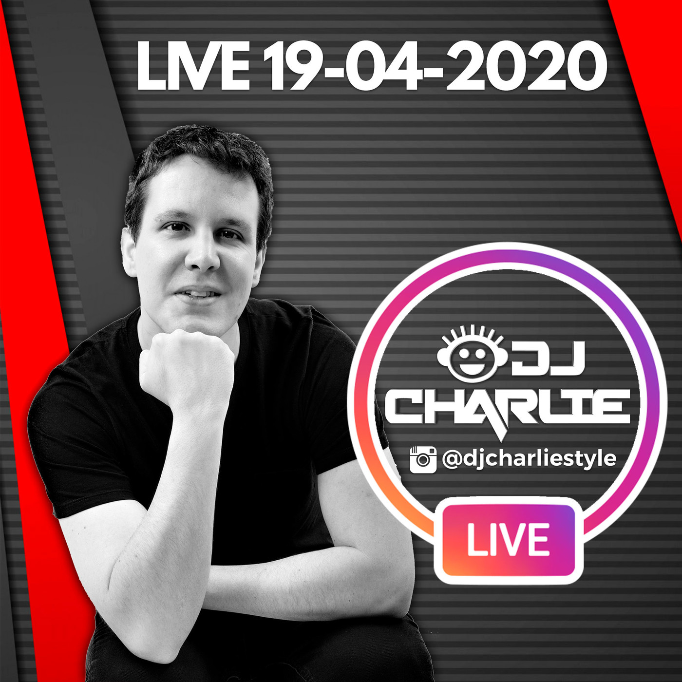 DJ Charlie in session Instagram Live 19-04-2020 episode artwork