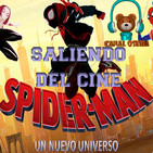 Spiderman Un Nuevo Universo Saliendo del Cine