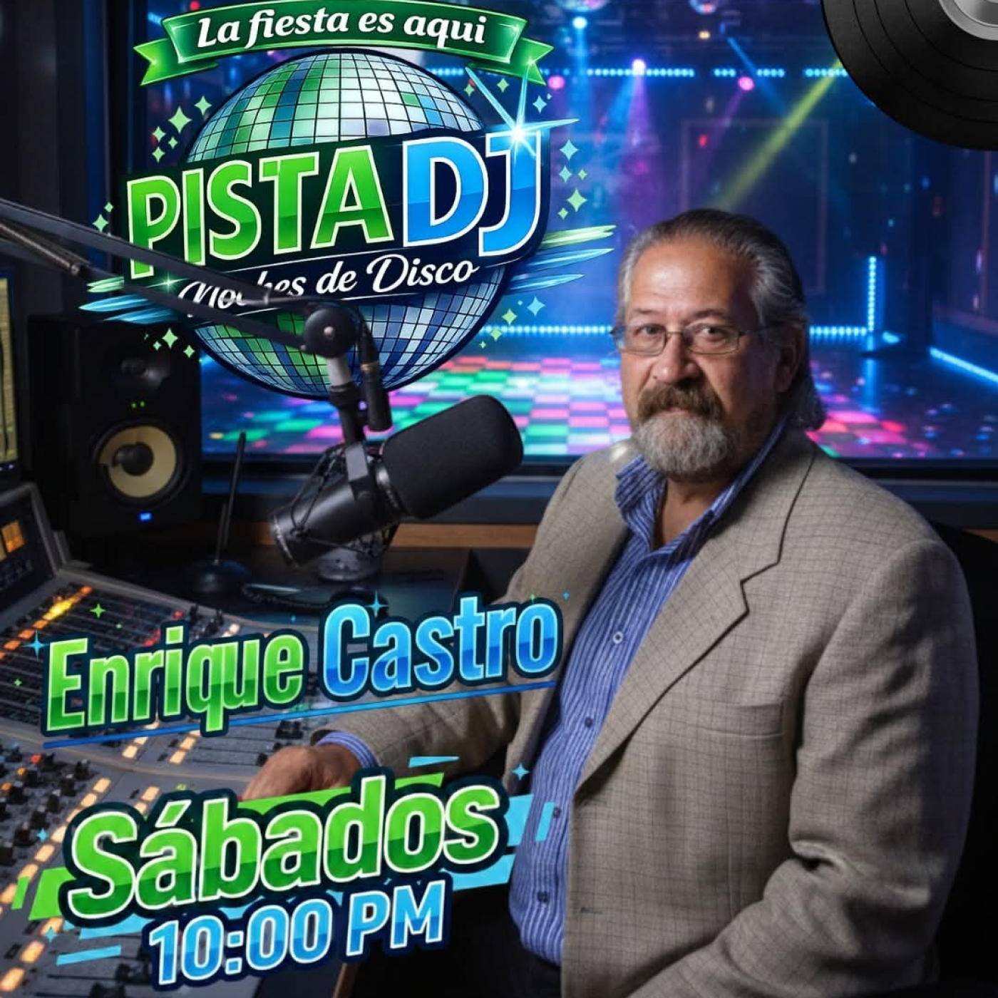 Pista Dj Noches de Disco, Dj Toño Beat 04 Julio 2026 episode artwork