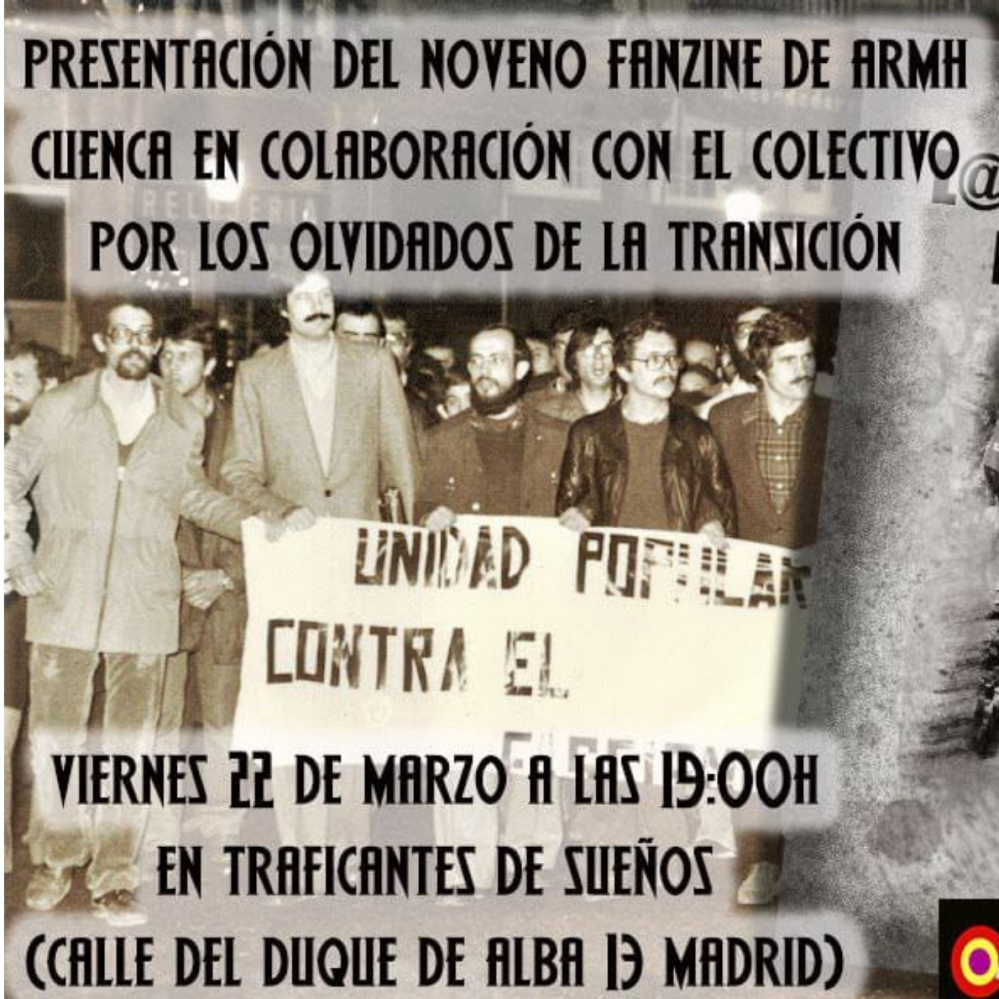 Presentación del Fanzine "L@s olvidad@s de la Transición" episode artwork