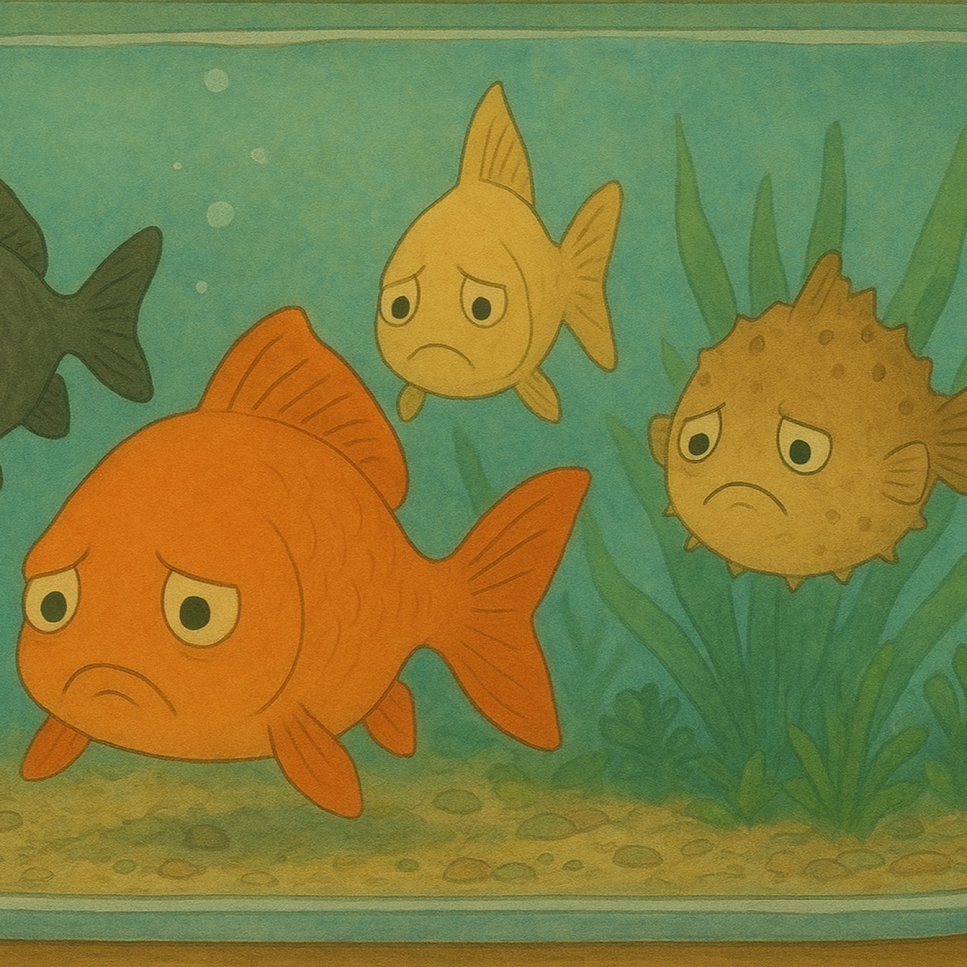 La soledad de la carpa dorada