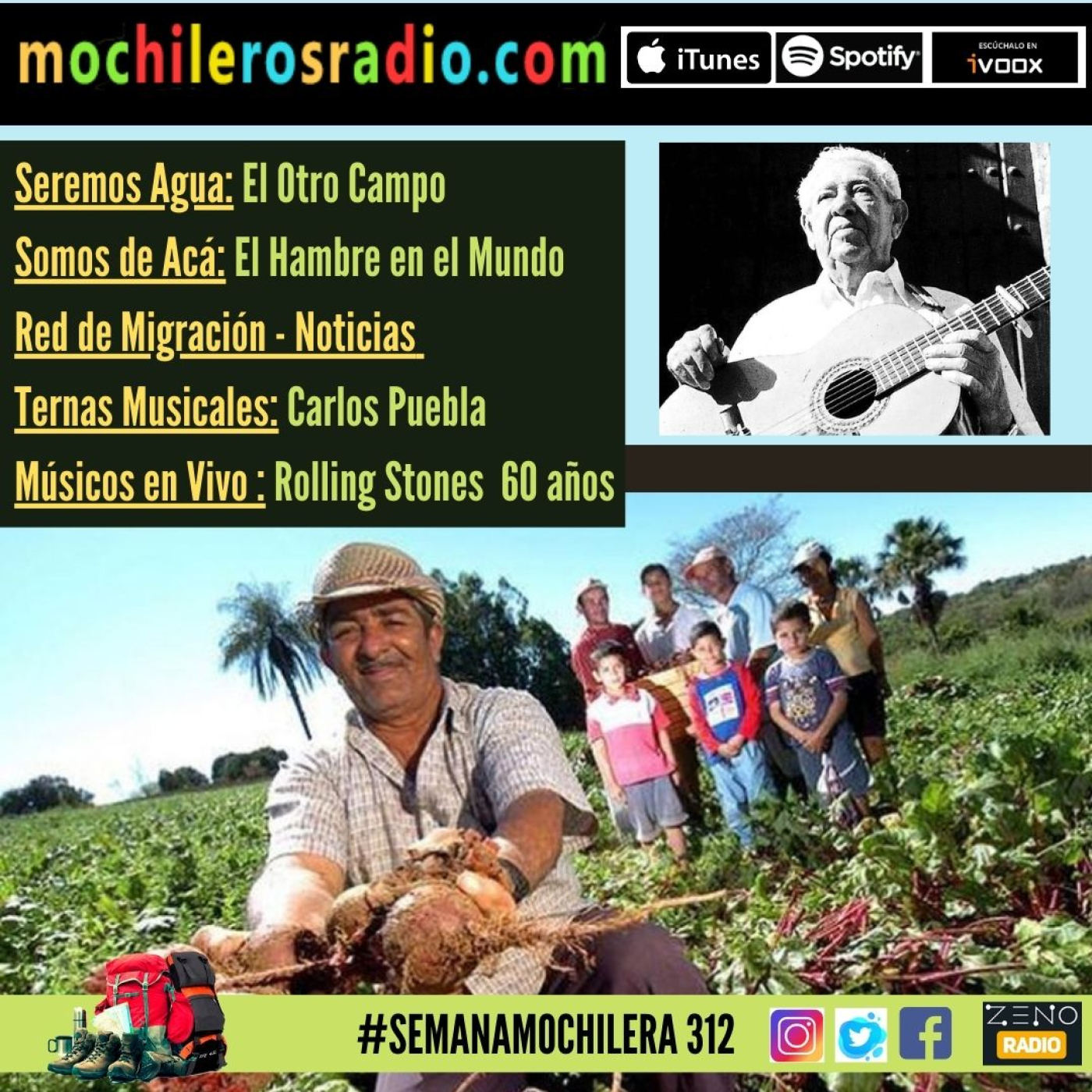 Mochileros 312 - 15 de Julio de 2022 episode artwork
