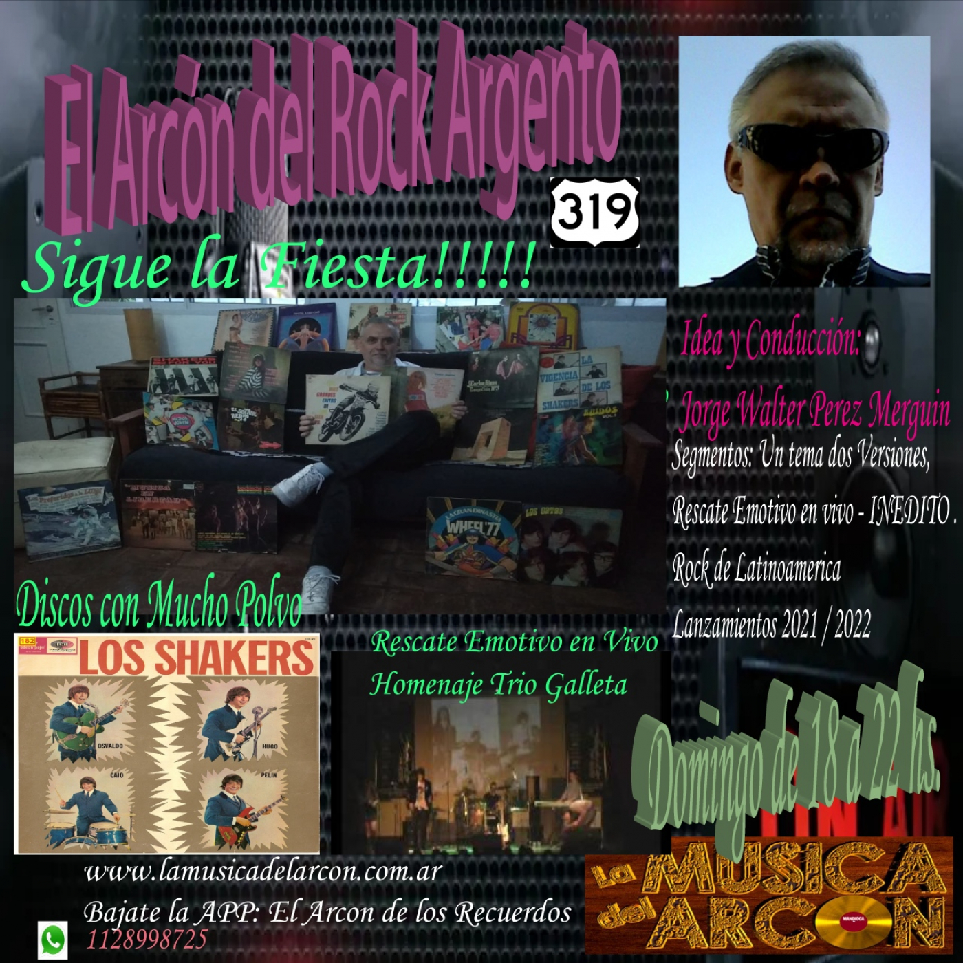 El Arcon del Rock Argento - Emision nº 319 - Sigue La Fiesta - 01-01-2023 episode artwork