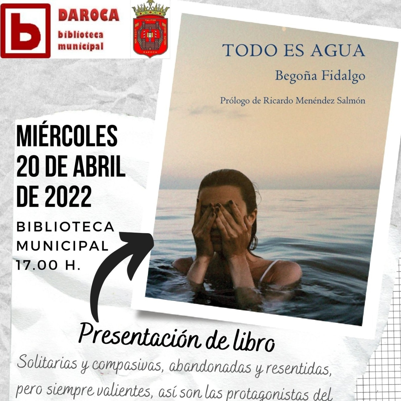 Begoña Fidalgo presenta 'Todo es agua' en la Biblioteca de Daroca episode artwork