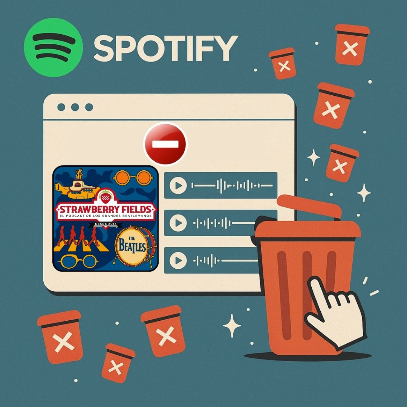 ¿Adiós en Spotify? El archivo de Strawberry Fields, en peligro. episode artwork