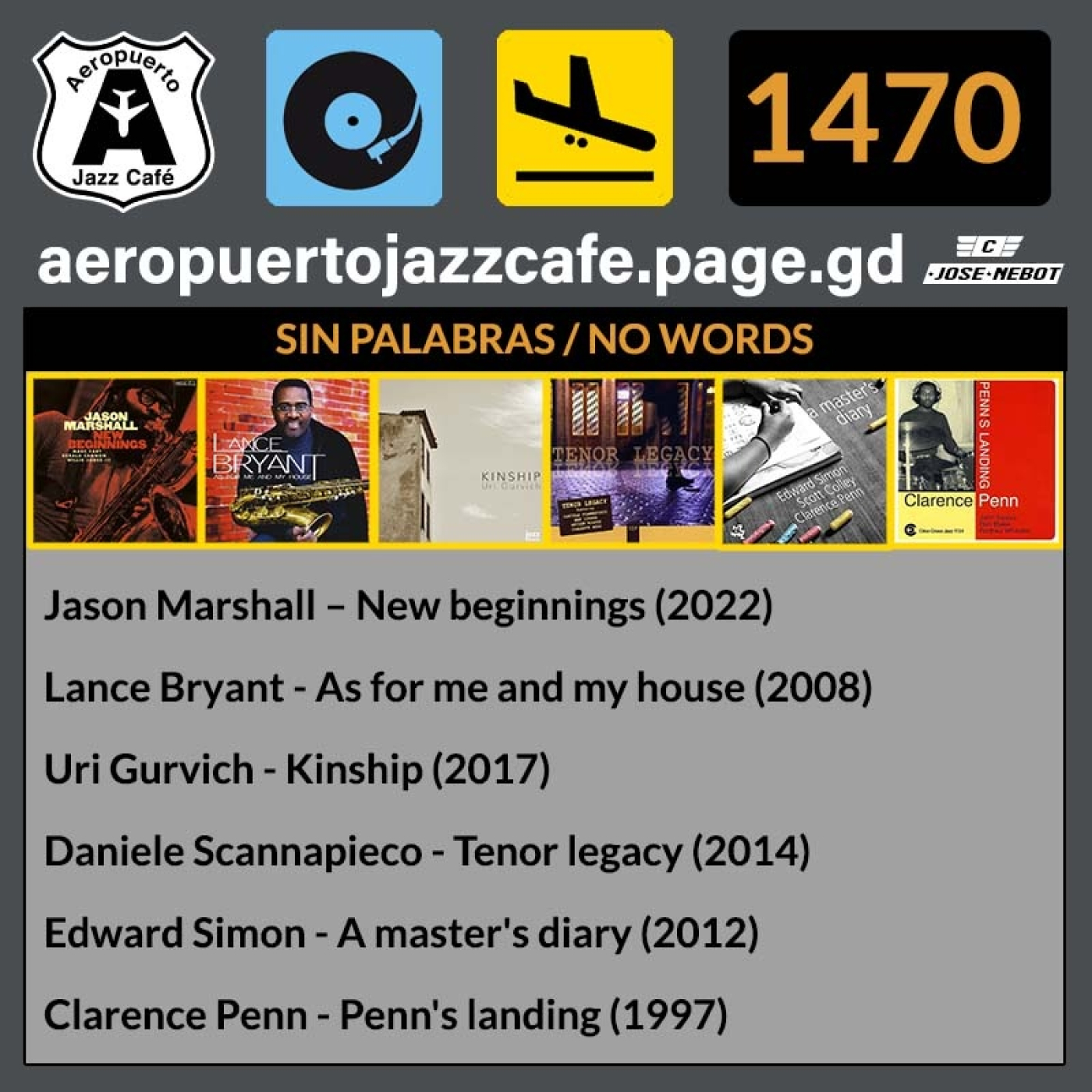 Aeropuerto Jazz Café 1470-NW episode artwork