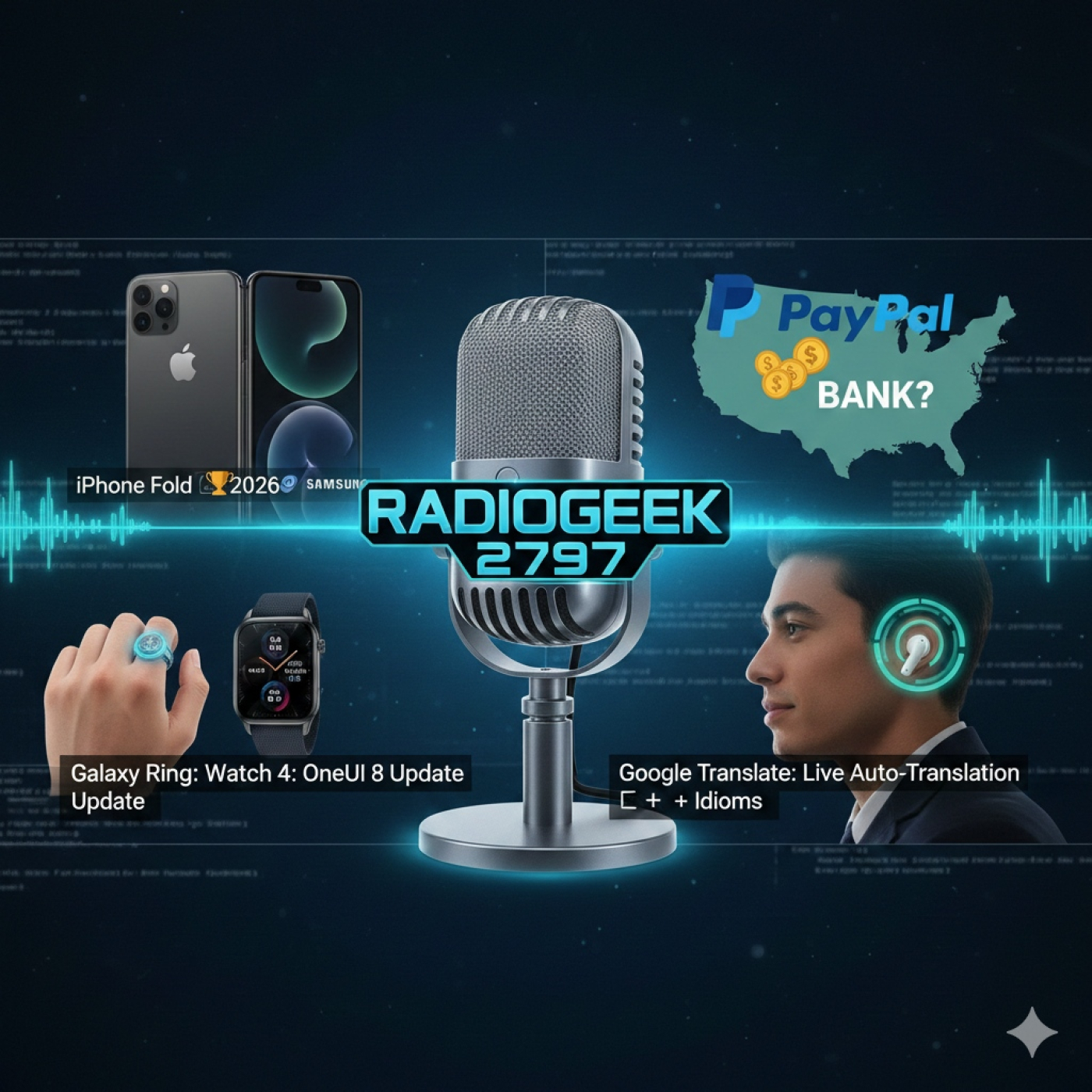 Radiogeek 2797 - Apple en el 2026 intentara quitarle el liderazgo a Samsung en los plegables