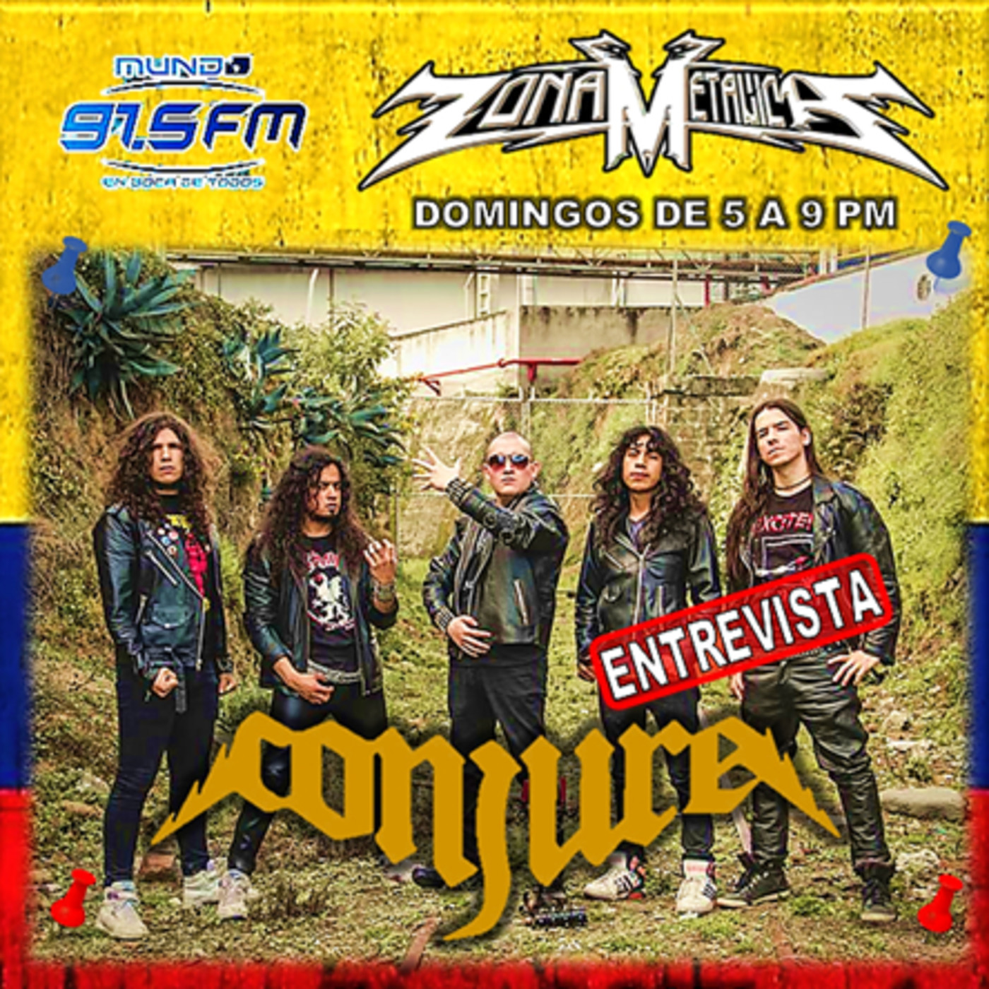 ZONA METALICA ENTREVISTA A CONJURE 21-enero-2018 episode artwork