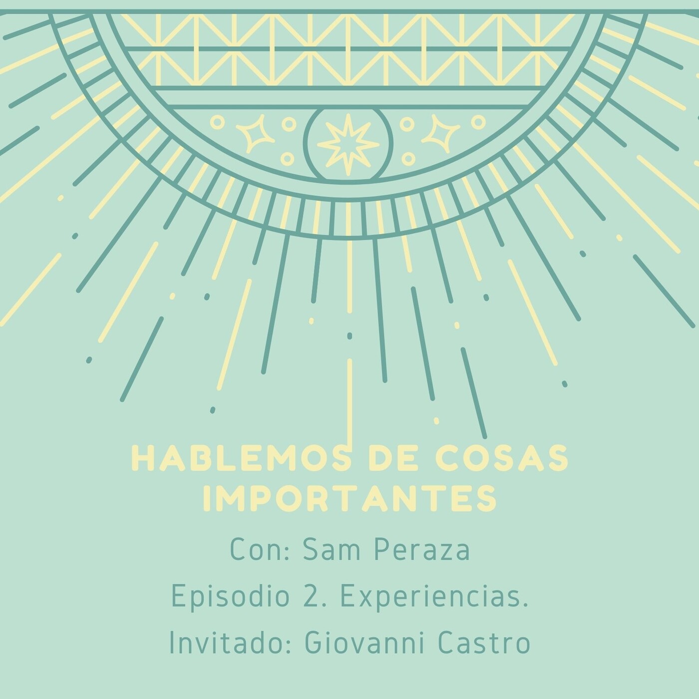 Hablemos de cosas importantes.