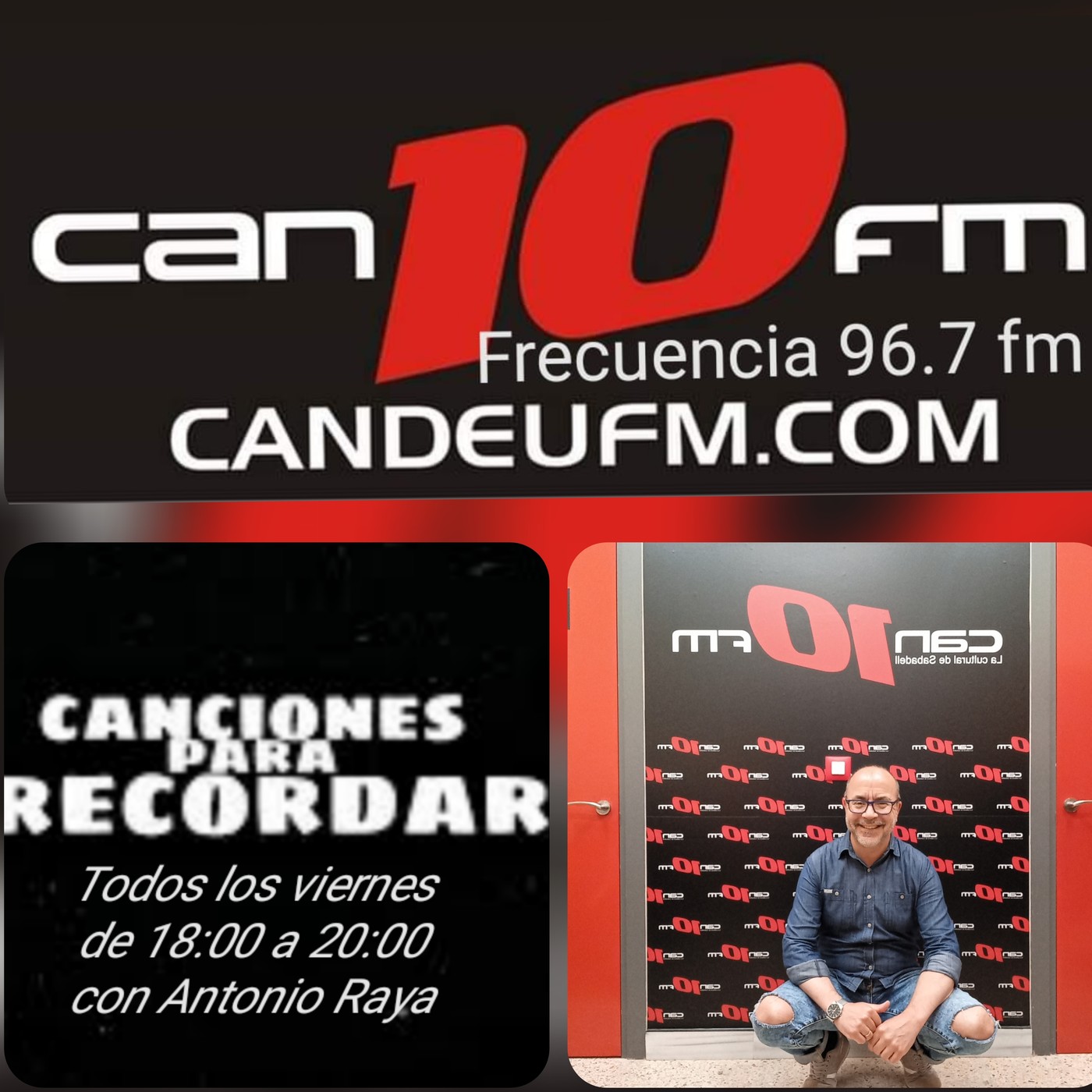 Canciones Para Recordar 14-05-2021 candeufm.com Sabadell locutor Antonio Raya episode artwork