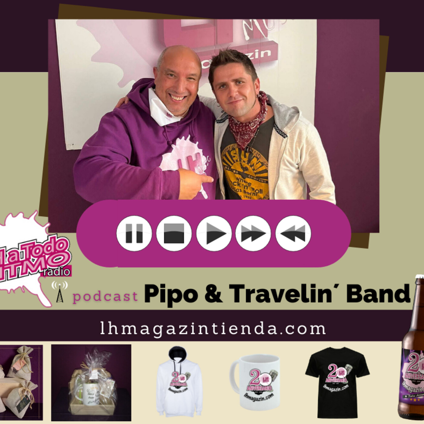 LH a Todo Ritmo - Hablamos con Pipo & Travelin´ Band sobre su segundo disco episode artwork