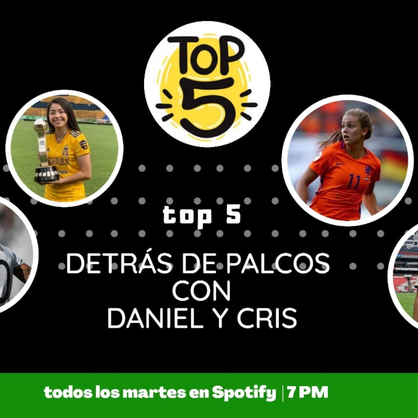 Detras de palcos con Daniel y Cris