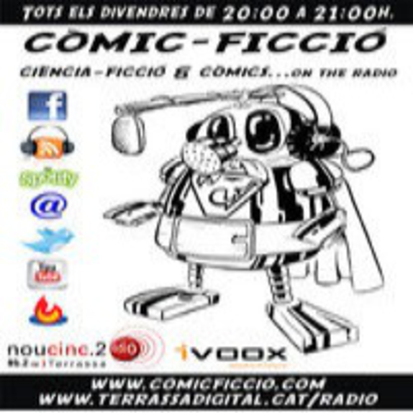Còmic-Ficció (Programa de Ràdio en Català)