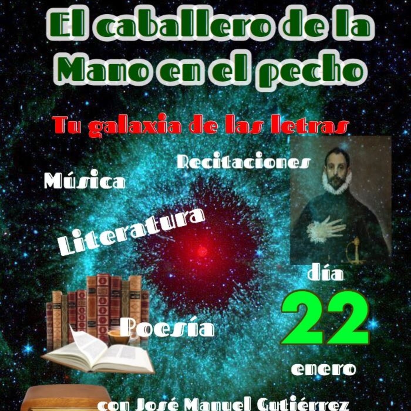 EL CABALLERO DE LA MANO EN EL PECHO