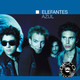 Disco Redondo Azul de Elefantes