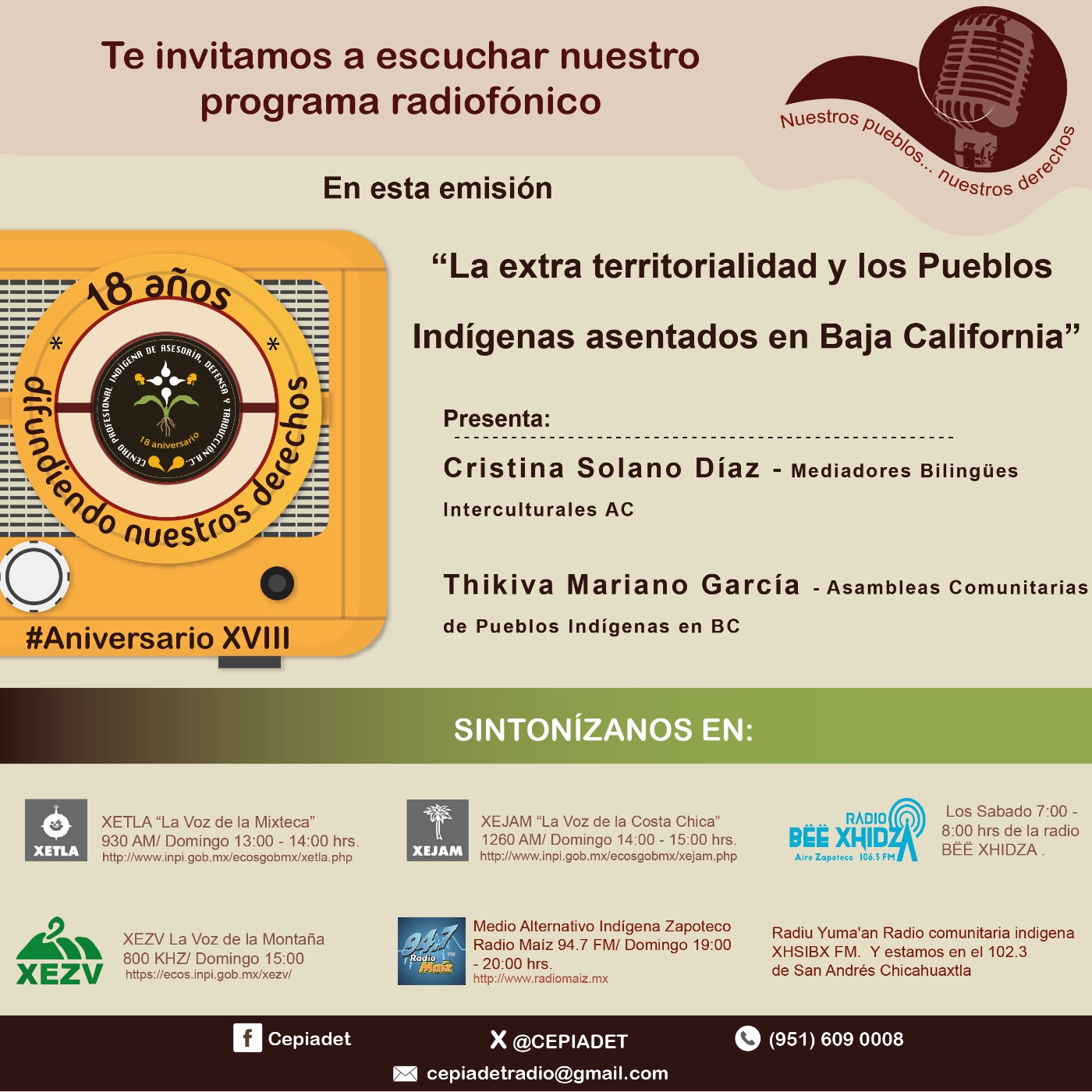 Nuestros Pueblos...Nuestros Derechos