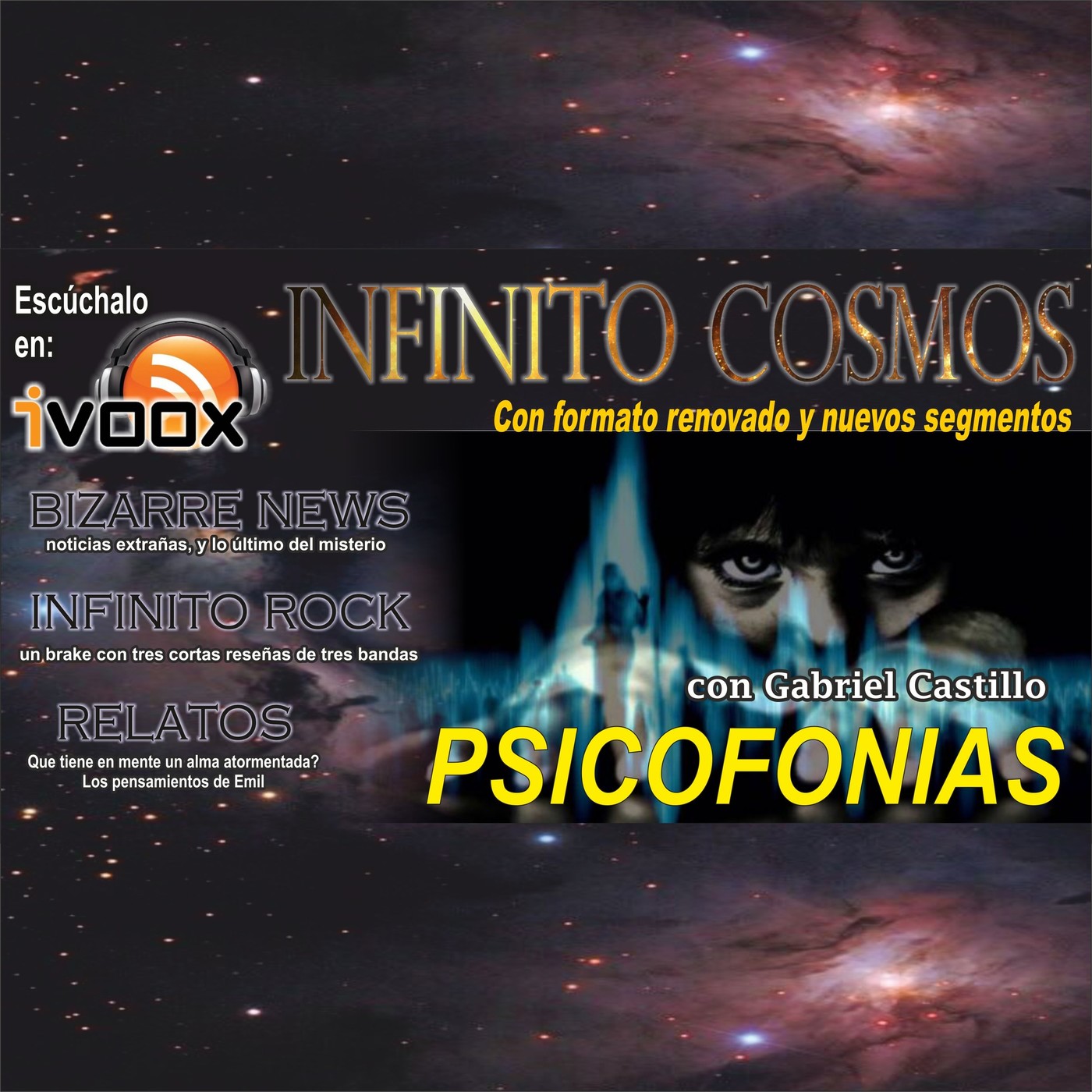 Infinito Cosmos - Gabriel Cast