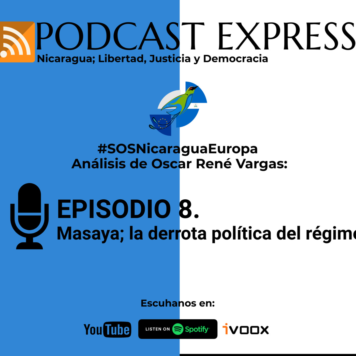 NICARAGUA; Libertad, Justicia y Democracia