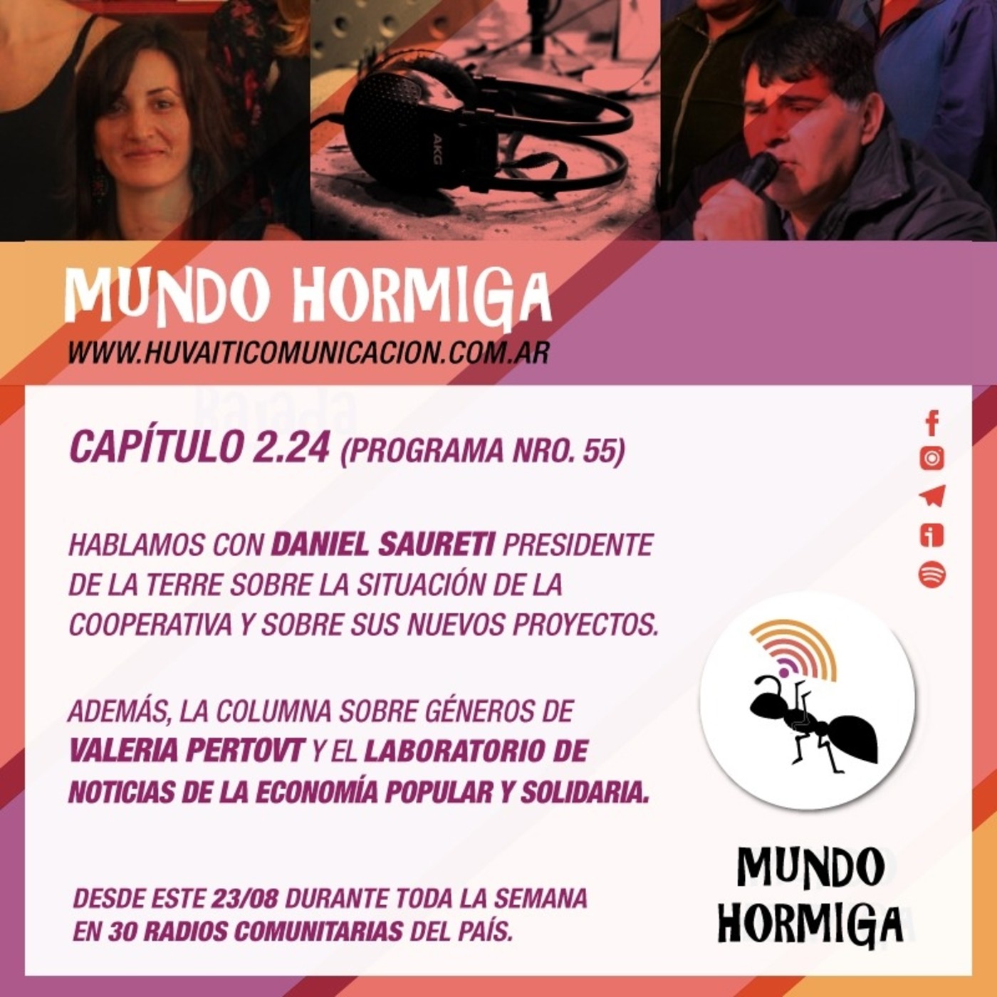 Mundo Hormiga 23 de agosto de 2020 episode artwork