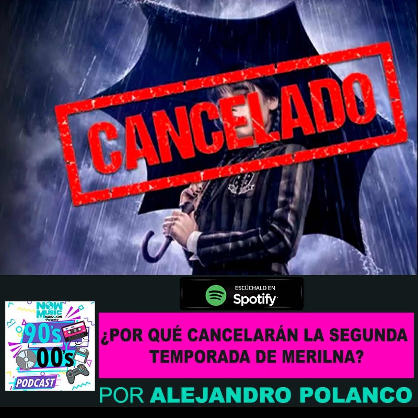 ¿Por qué cancelarán la segunda temporada de Merlina?