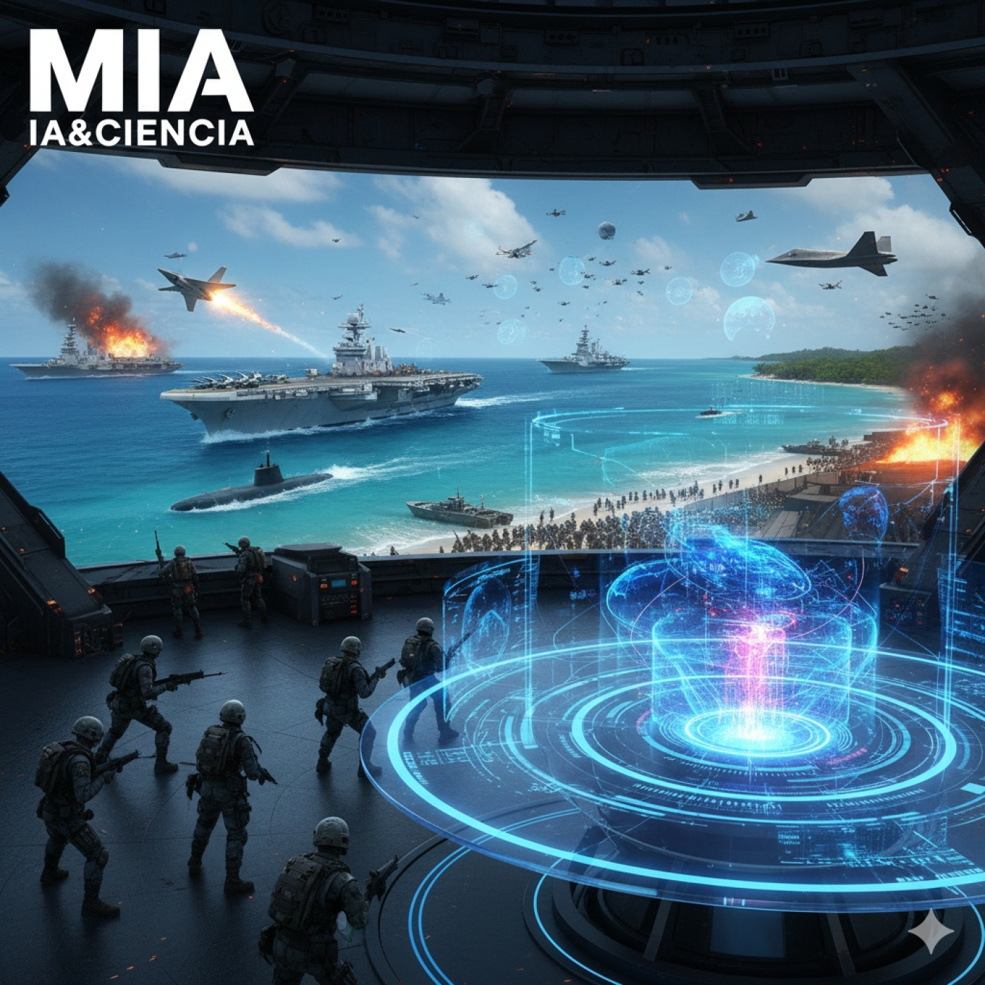 MIA Poder Militar en el Caribe EEUU, El Mundo que Nace en 5 Años, El Nuevo Siglo XXI.