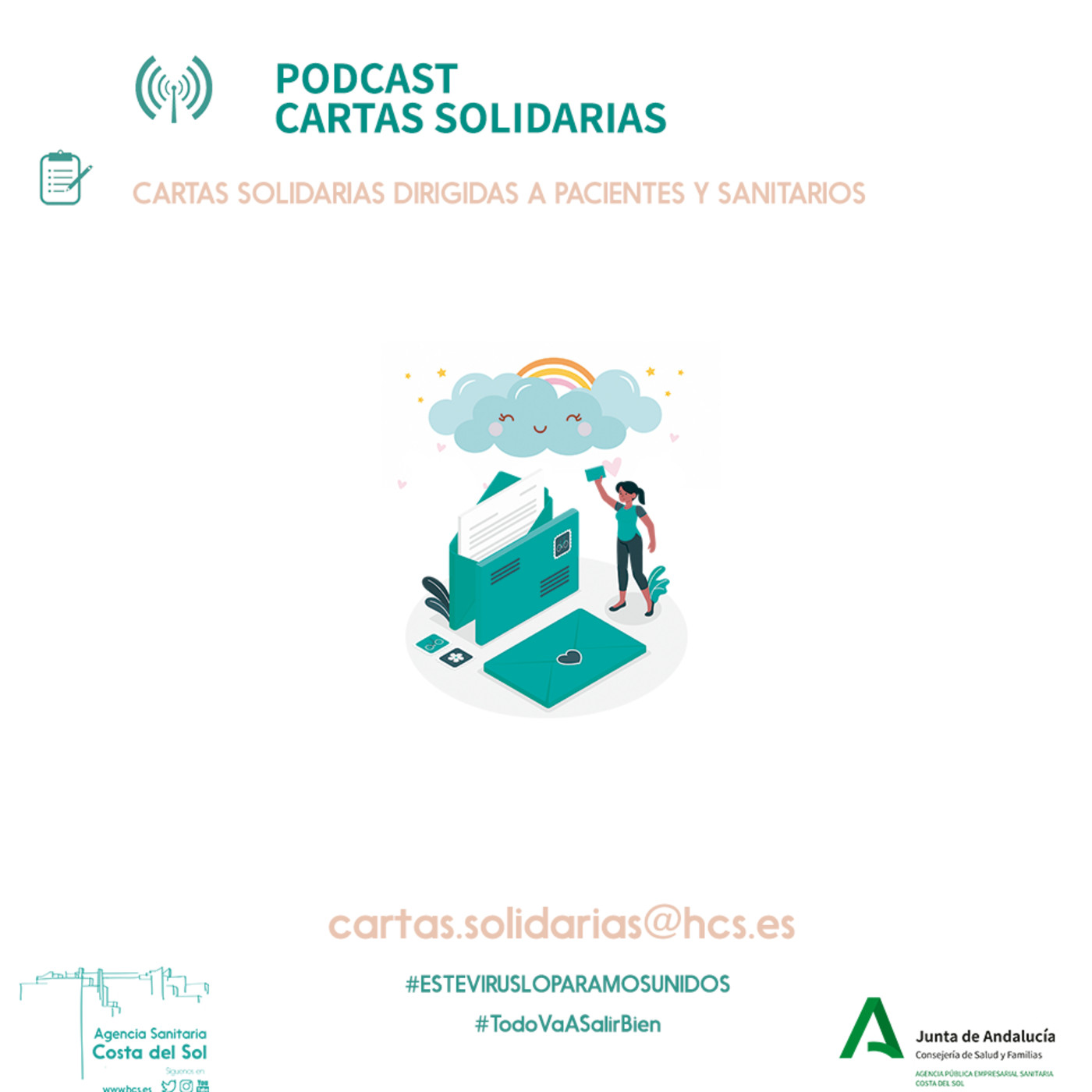 Cartas y dibujos solidarios