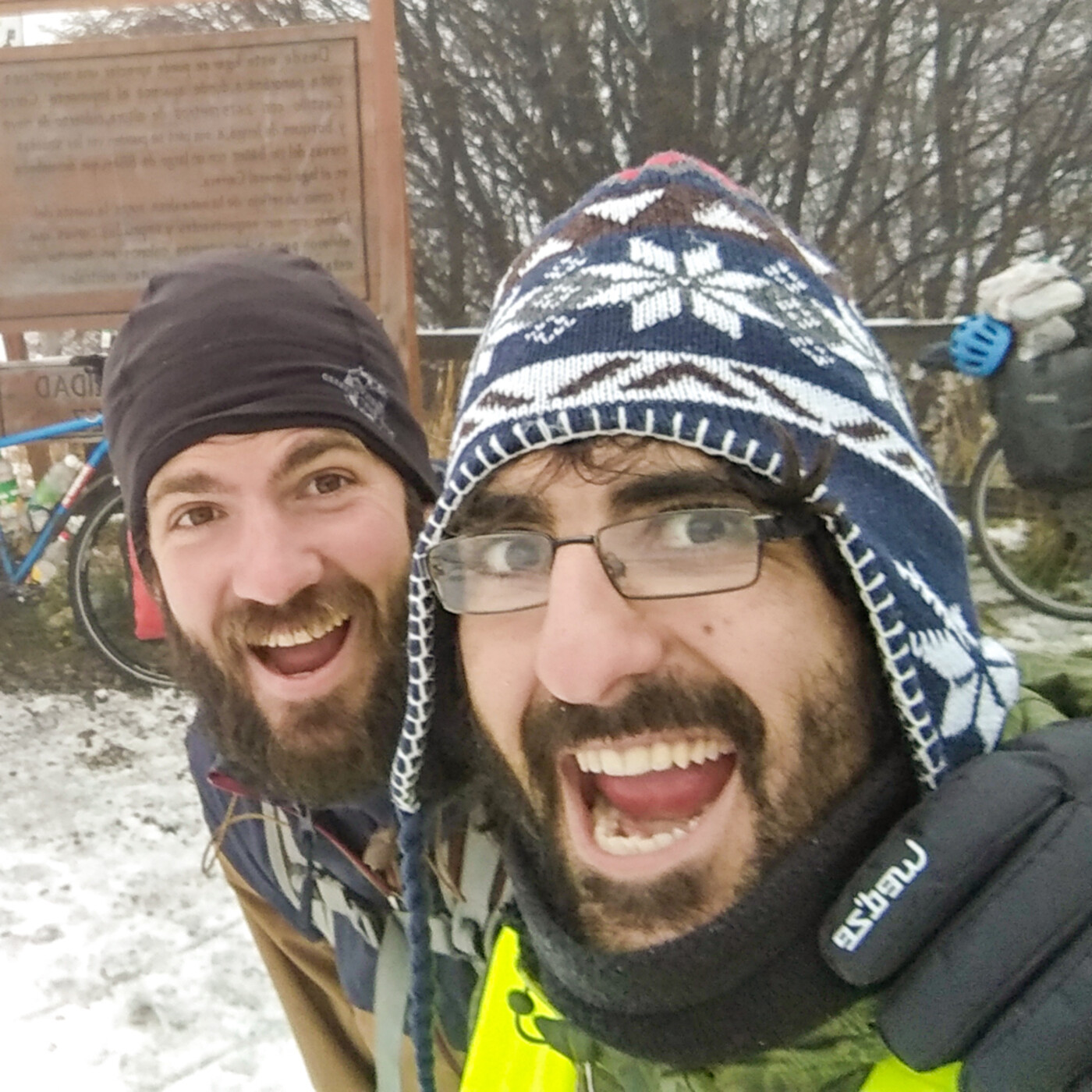 76. Dos amigos sin dinero y un perro en bici por América, con Justin y Tepe de Los viajes de Panul