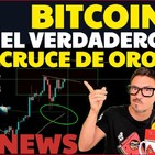 ¿!BITCOIN a punto de SUBIR!? ¡El verdadero CRUCE DE ORO! ¡Noticias! CriptoNews FunOntheRide