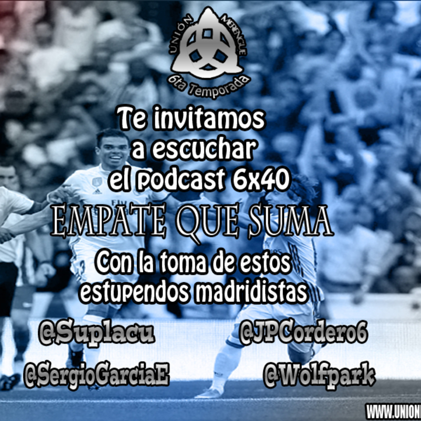 6x40 Empate que suma