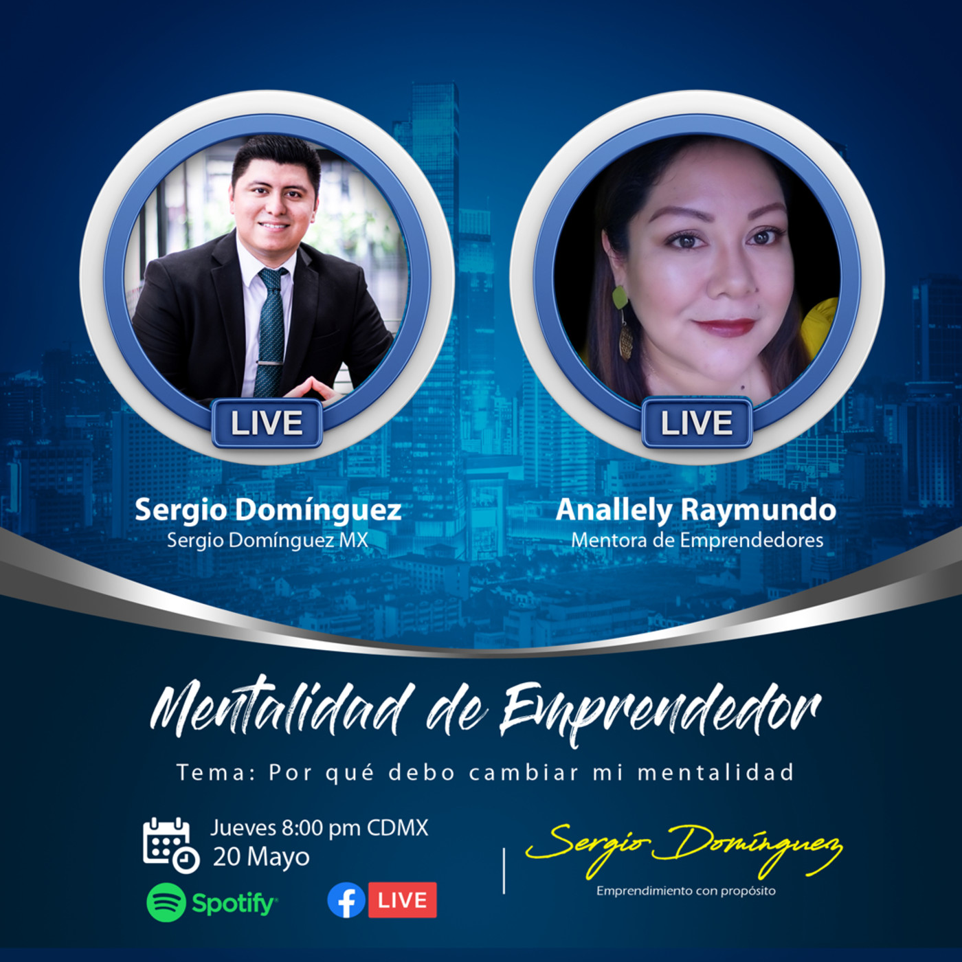 Mentalidad de Emprendedor - Sergio Dominguez MX
