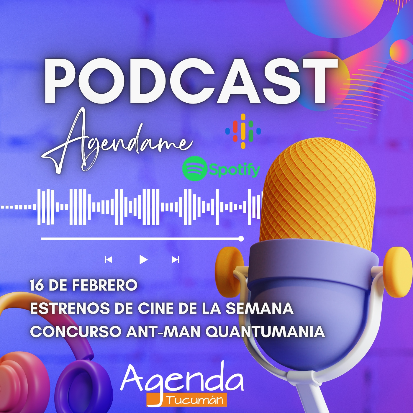 Agendame! Podcast 16 de Febrero de 2023 episode artwork