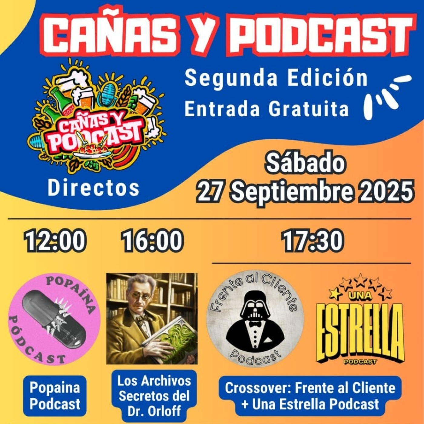 Promo Cañas y Podcast 2025