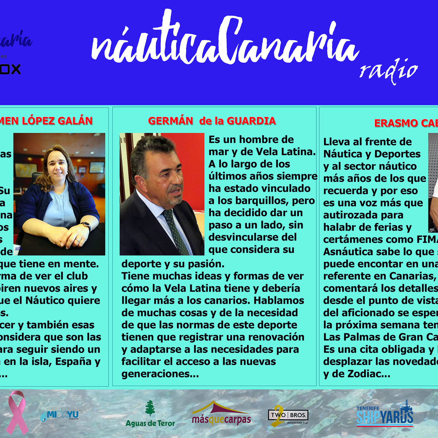 Náutica Canaria Radio, programa emitido en Canaria Radio el 4 de mayo de 2019 episode artwork