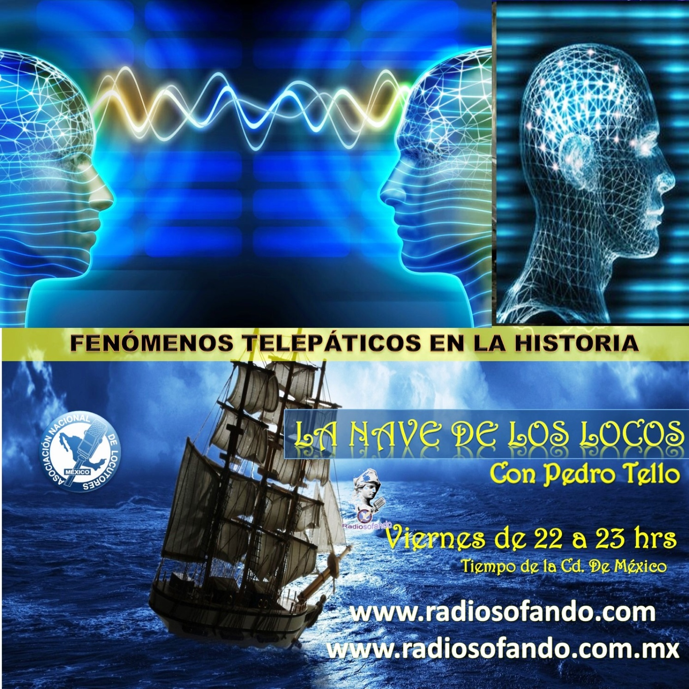 La Nave de los Locos_FENÓMENOS TELEPÁTICOS EN LA HISTORIA_05-12-25 episode artwork