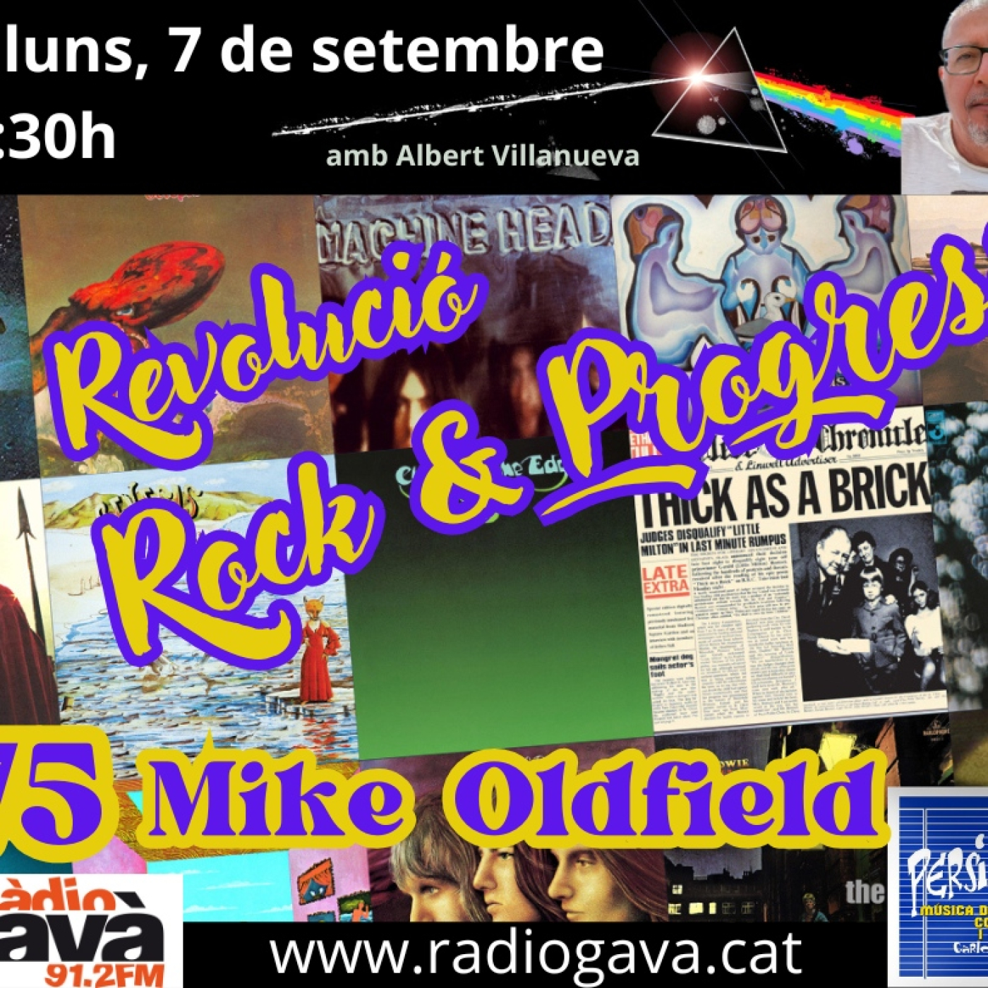 Revolució Rock & Progress amb Albert Villanueva 07 - Setembre - 2026 episode artwork