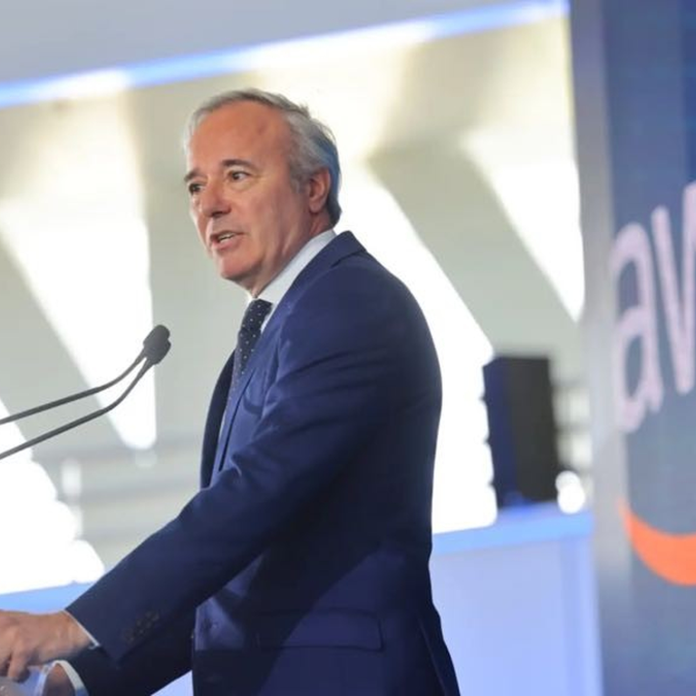 Entrevista al presidente de Aragón, Jorge Azcón