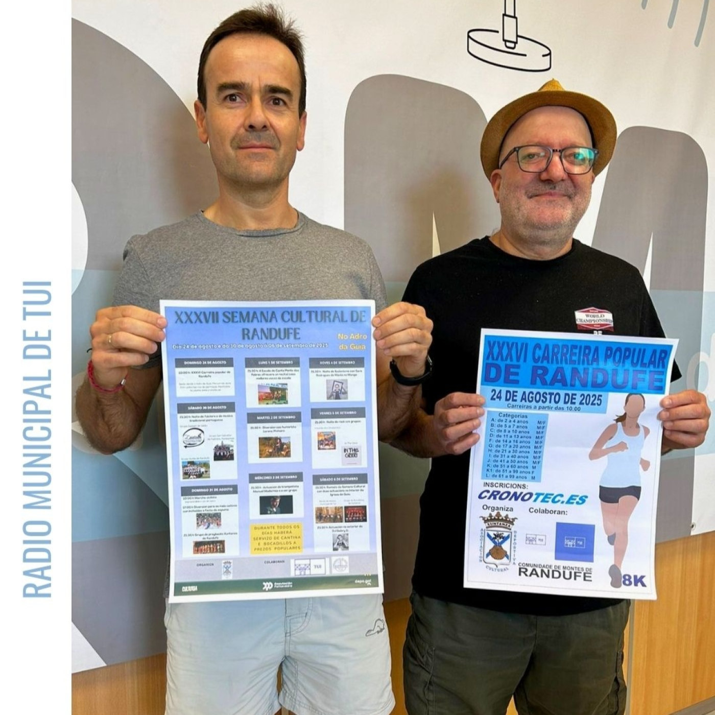 Ent. Miguel Ángel Martínez e Manuel Diz, da Asociación Xuntanza de Randufe | Semana Cultural episode artwork