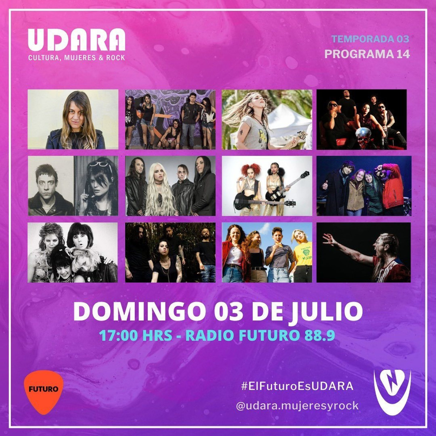Udara Mujeres y Rock