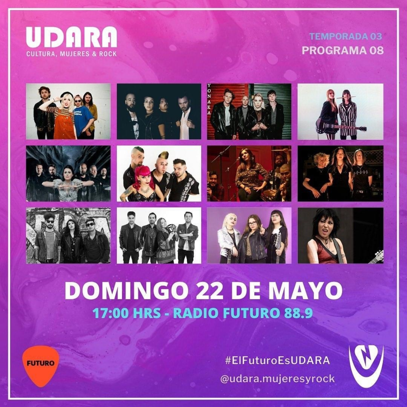 Udara Mujeres y Rock