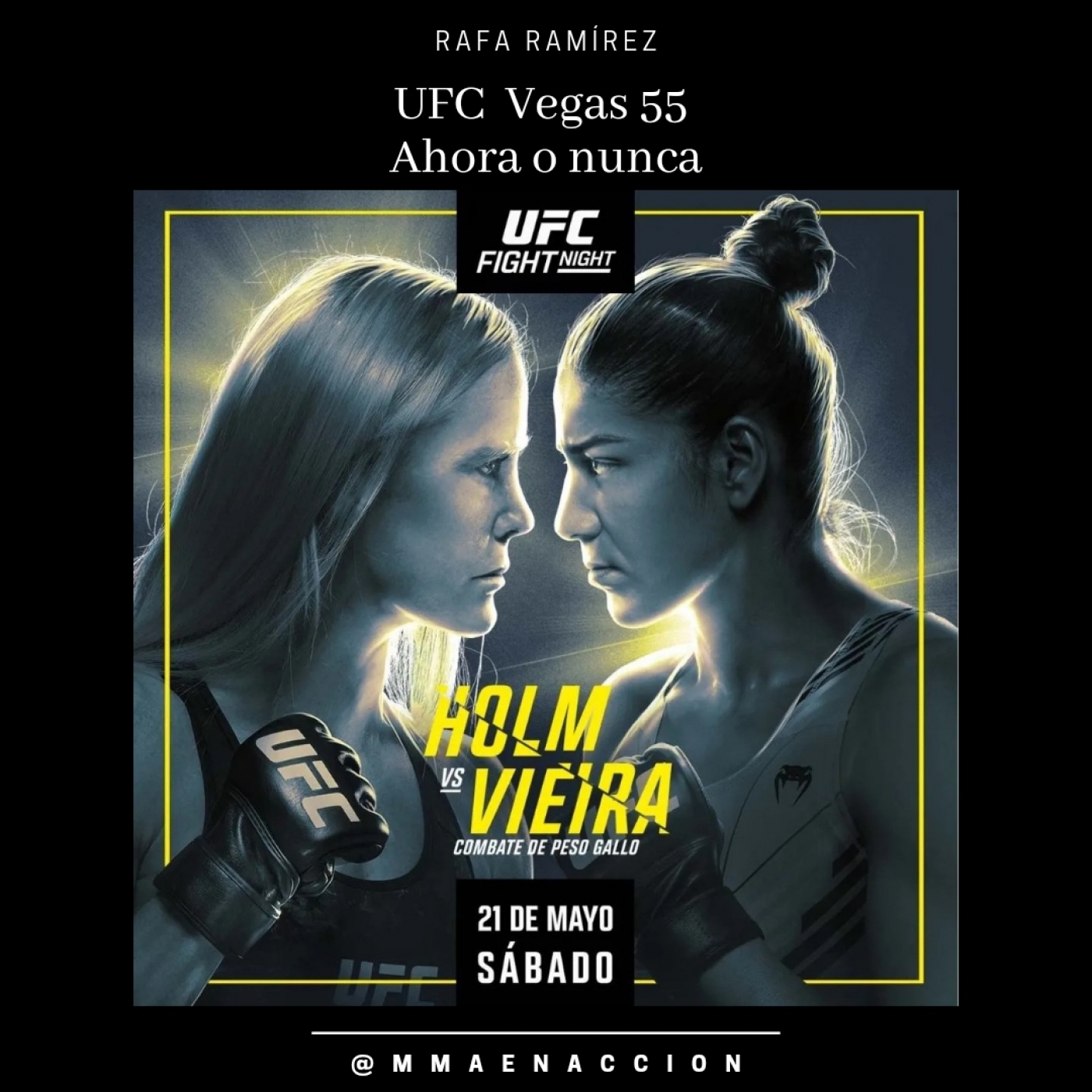 UFC Vegas 55 Holm vs Vieira - Ahora o nunca episode artwork