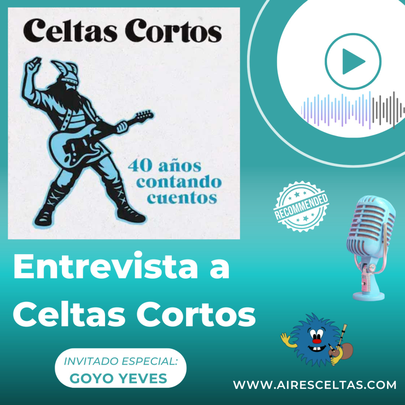 Aires Celtas 07-03-2026 - ENTREVISTA A CELTAS CORTOS "40 AÑOS CONTANDO CUENTOS episode artwork