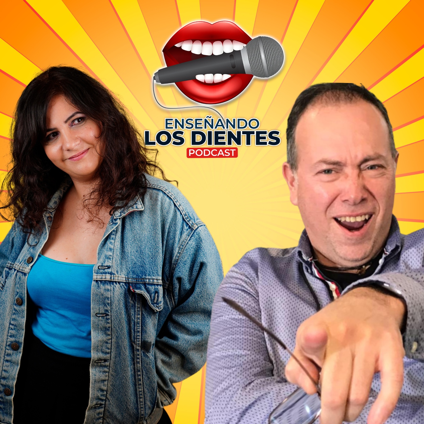 Enseñando los dientes