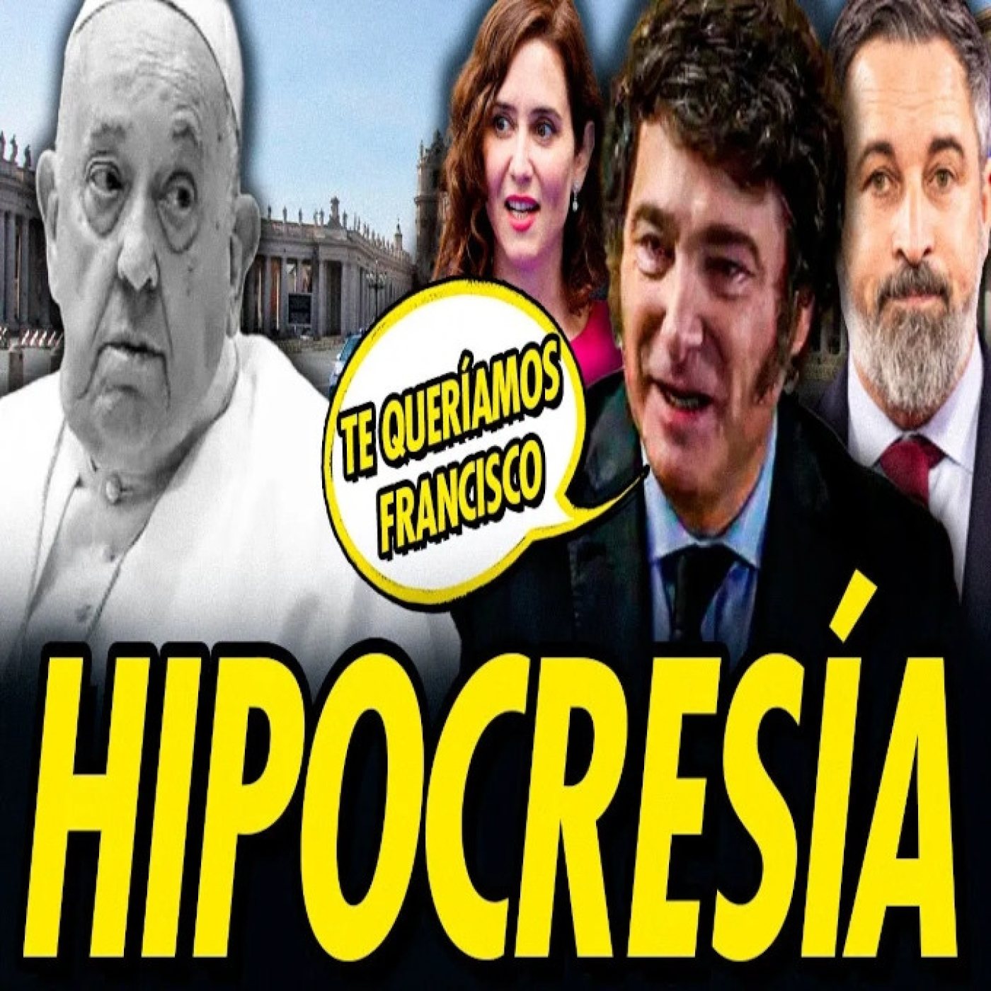 Hipocresía: muere el papa francisco, los que lo odian se hacen los compungidos